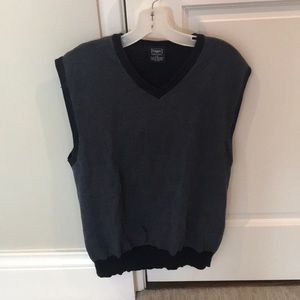 Oversized sweater vest